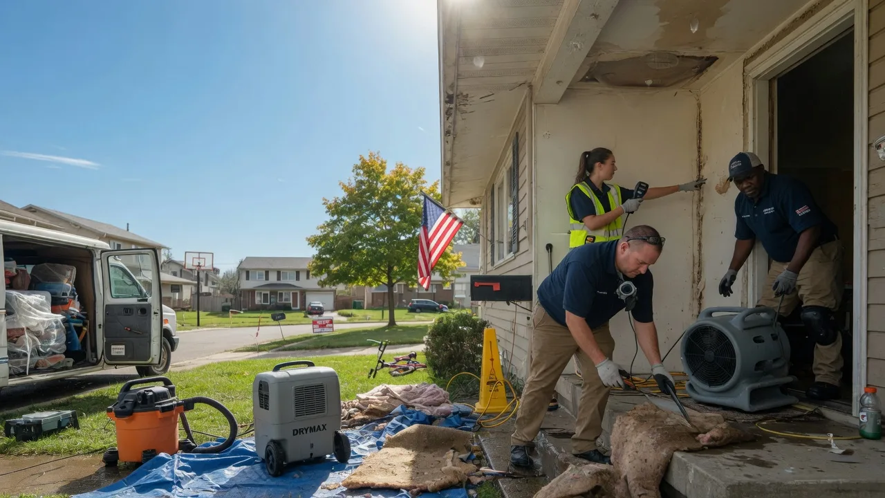 Water Damage Restoration in Ideal, SD near me